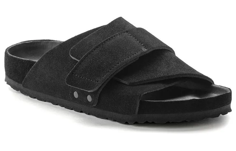 Birkenstock Kyoto Suede Leather Sandals 'Black' 1022317 sold by KicksCrew product image thumbnail 2