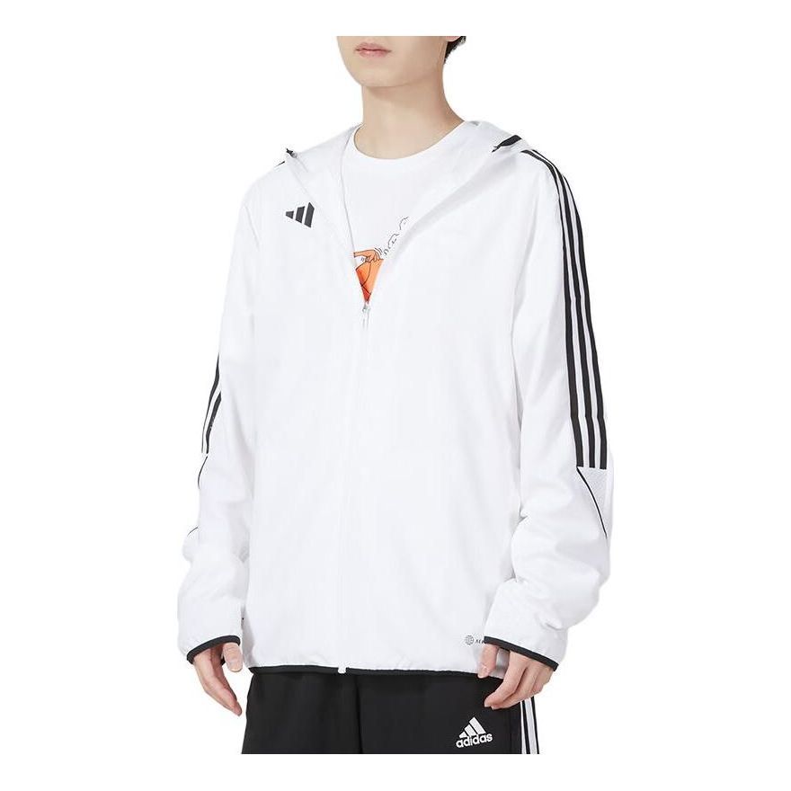 adidas Tiro 23 League Windbreaker 'White' HZ9068 sold by KicksCrew
