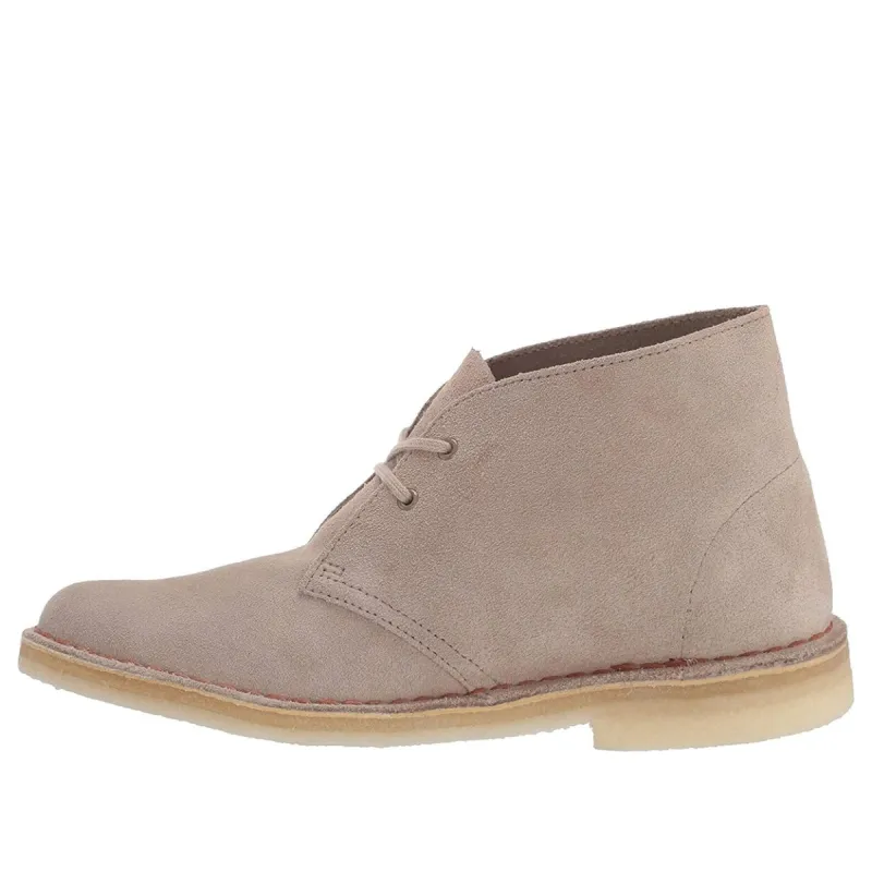 (WMNS) Clarks Desert Boots Suede 'Sand' 26155525 sold by KicksCrew