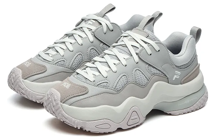 (WMNS) FILA FUSION Sdud Sneakers 'Grey White' T12W219201FVD sold by KicksCrew product image thumbnail 2