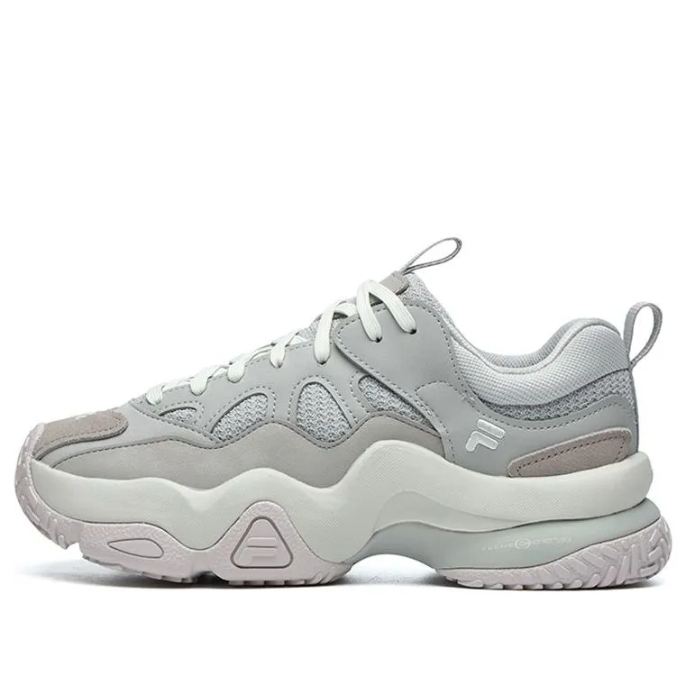 (WMNS) FILA FUSION Sdud Sneakers 'Grey White' T12W219201FVD sold by KicksCrew