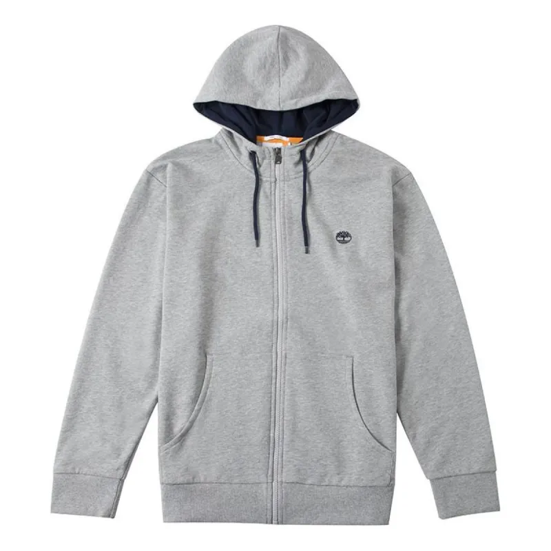 Timberland Oyster River Zip Front Hoodie 'Grey' A62AH-052 sold by KicksCrew