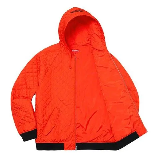 Supreme x Automobill Lamborghini Hooded Work Jacket 'Orange Black Yellow' SUP-SS20-519 sold by KicksCrew product image thumbnail 3