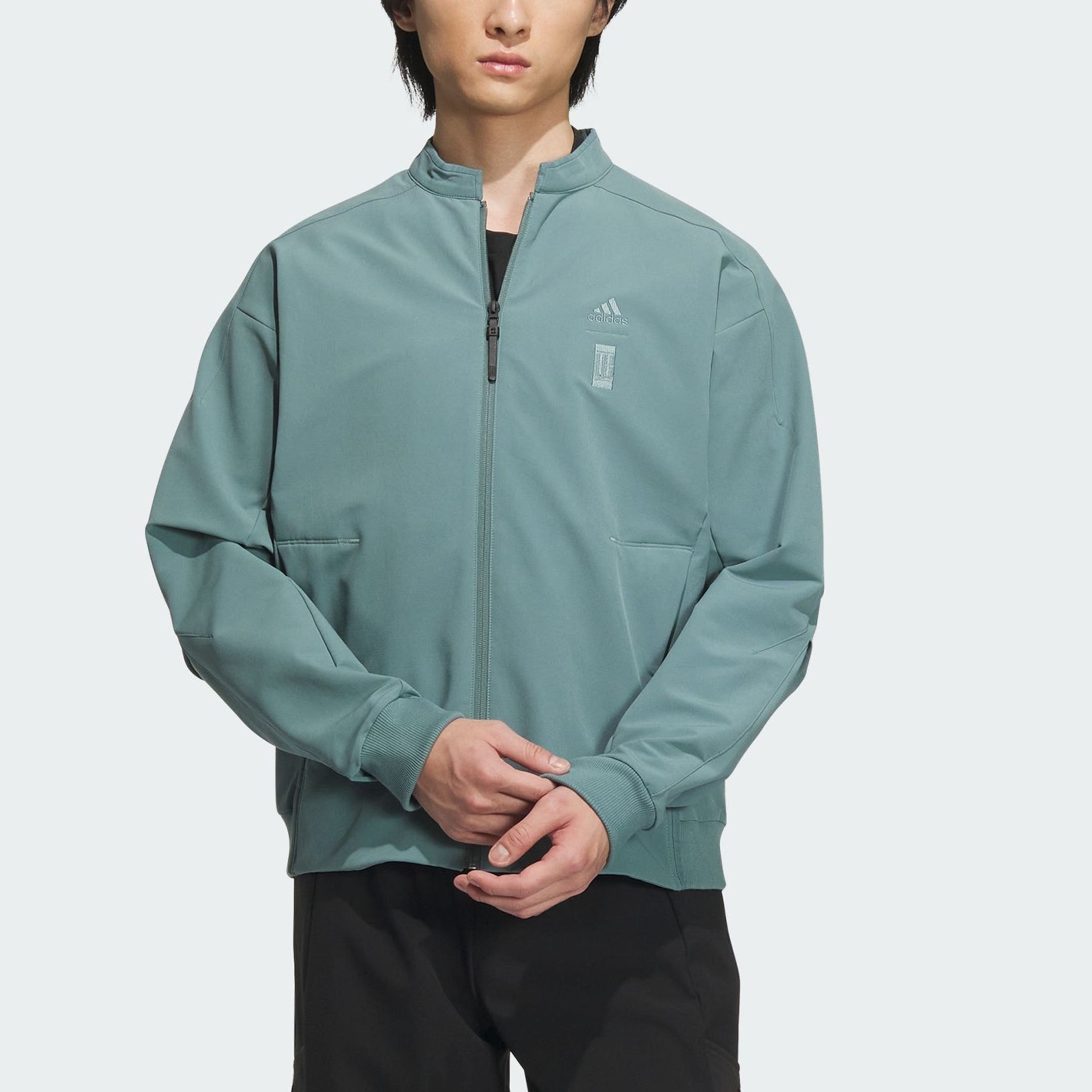 adidas Wuji Must-Have Woven Jacket 'Teal' IX4284 sold by KicksCrew product image thumbnail 3