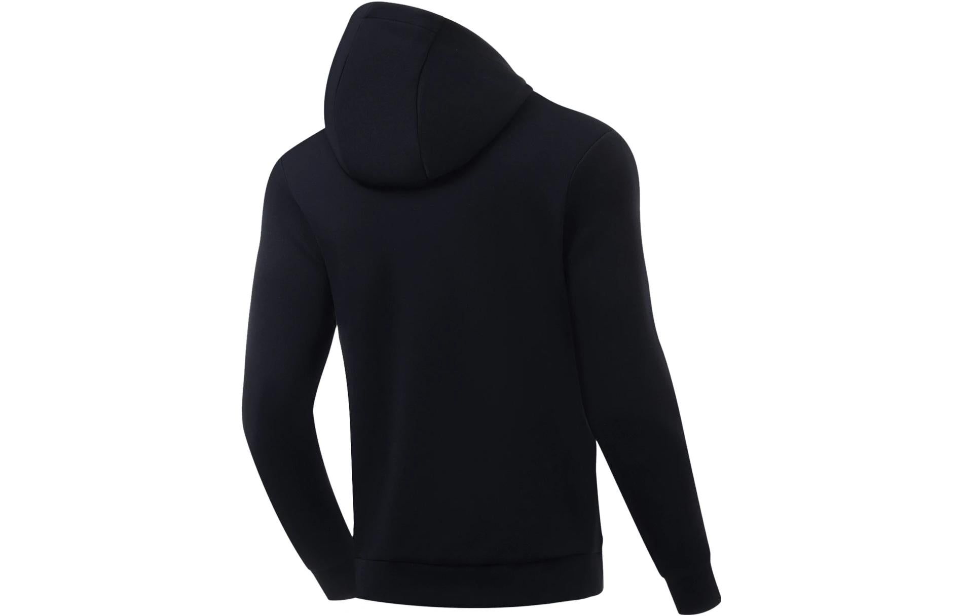 Li-Ning Logo Training Regular Fit Hooded Jacket 'Black' AWDT113-1 sold by KicksCrew product image thumbnail 2