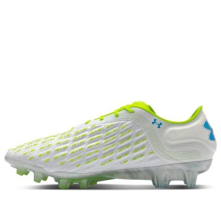 Under Armour Clone Magnetico Pro Elite 3.0 Soccer Cleats 'White Solar Green' 3026740-103 sold by KicksCrew