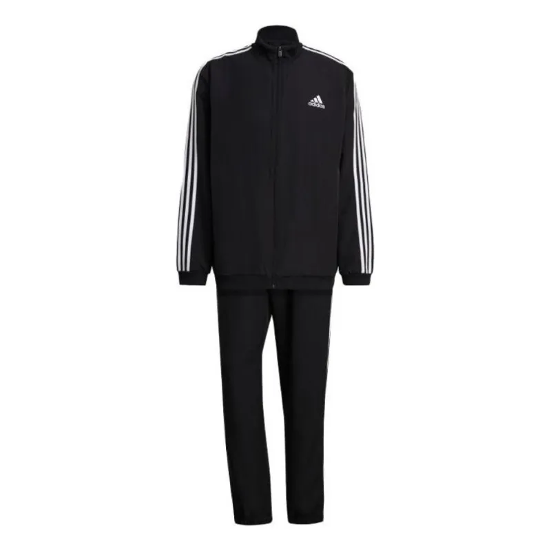 adidas Aeroready Essentials Regular-Fit 3-Stripes Track Suit Asia Sizing 'Black' GK9950 sold by KicksCrew