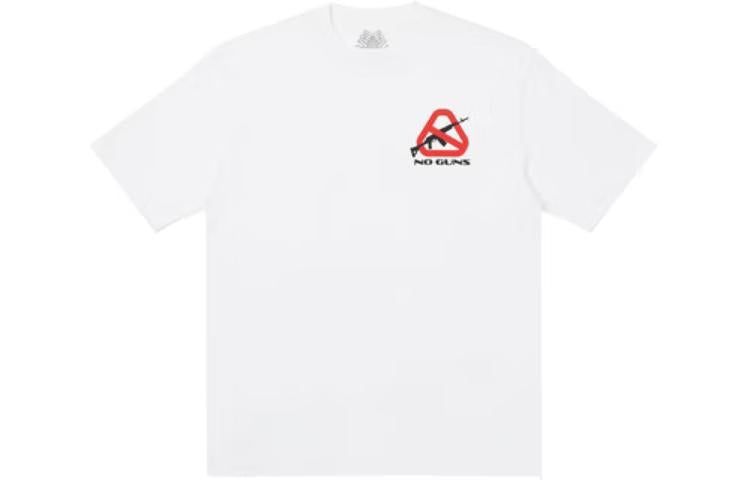 Palace SS22 Nein Guns T-Shirt 'White' P22TS119 sold by KicksCrew product image thumbnail 2