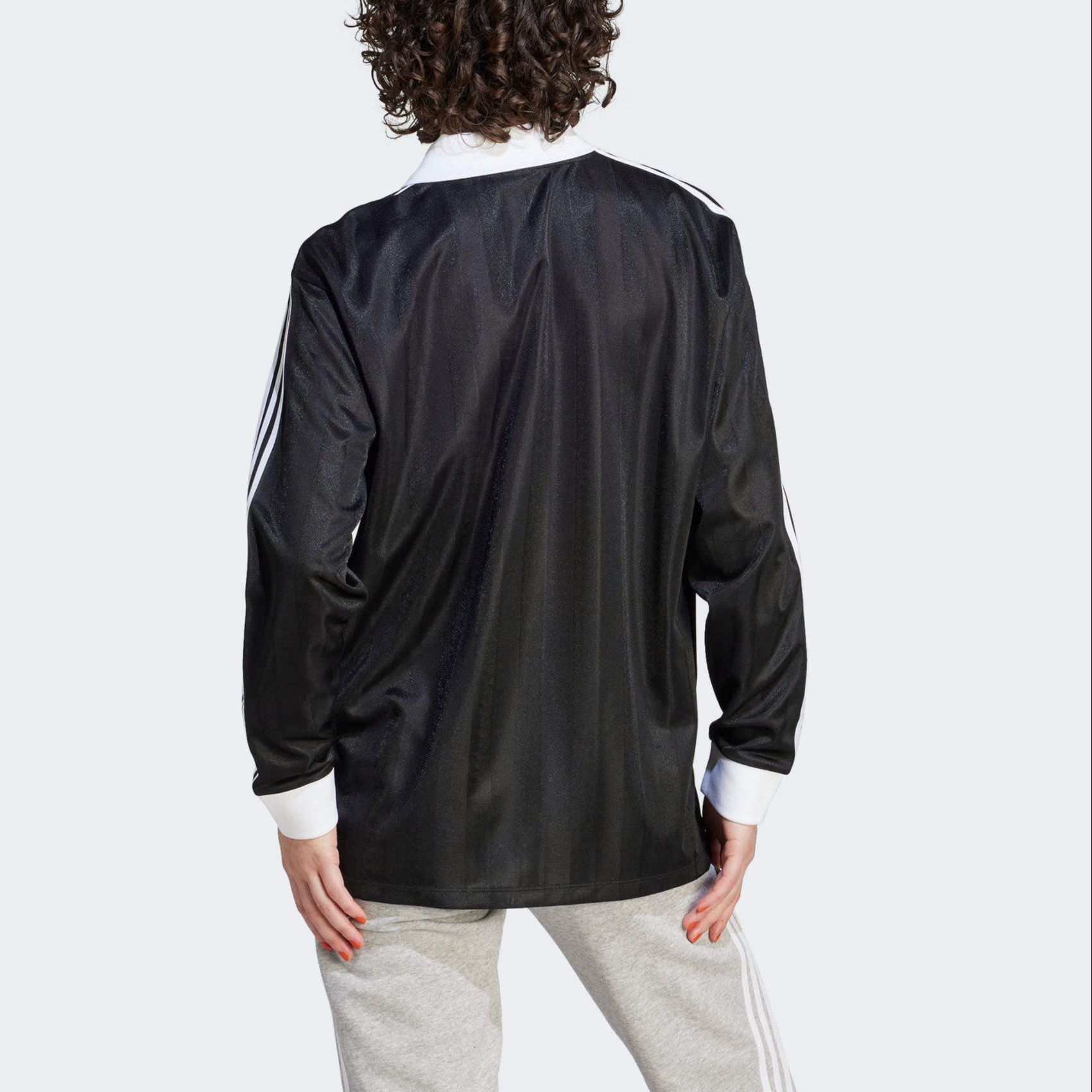 (WMNS) adidas Football Long-Sleeve Top 'Black' IR9769 sold by KicksCrew product image thumbnail 3