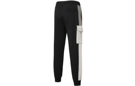Puma Logo Retro Cargo Pants 'Black' 535067-01 sold by KicksCrew