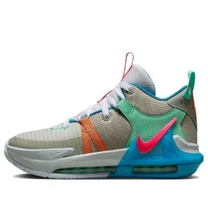 (GS) Nike LeBron Witness 7 'Grey Fog Multi-Color' DQ8650-003 sold by KicksCrew