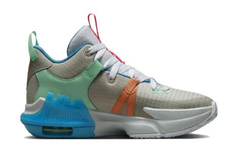 (GS) Nike LeBron Witness 7 'Grey Fog Multi-Color' DQ8650-003 sold by KicksCrew