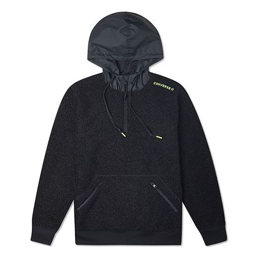 Converse Mountain Club Sherpa Pullover Hoodie 'Black' 10020318-A01 sold by KicksCrew