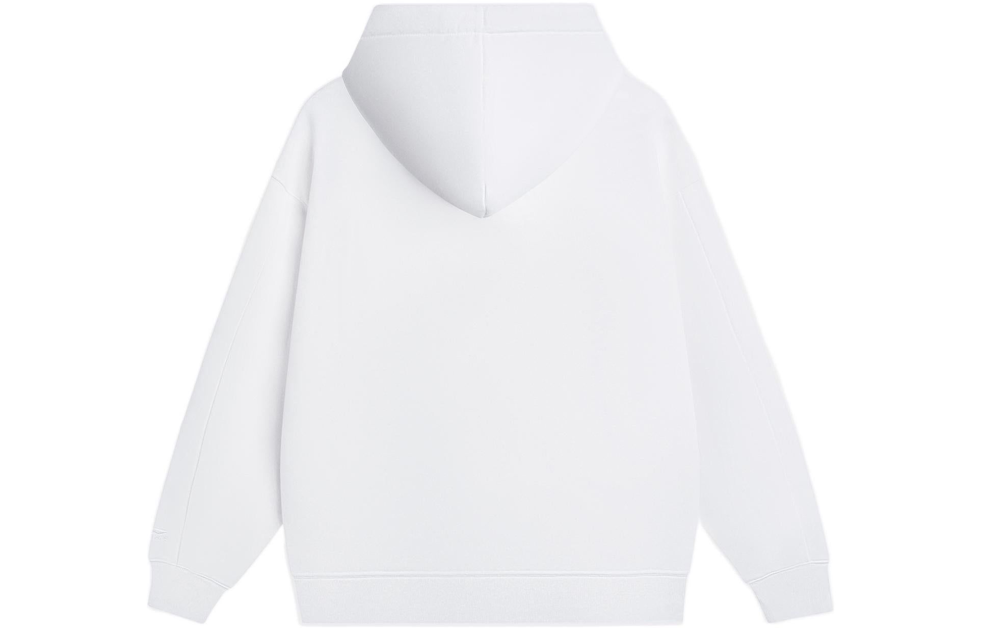 Li-Ning Counterflow Graphic Hoodie 'White' AWDSI27-1 sold by KicksCrew product image thumbnail 2