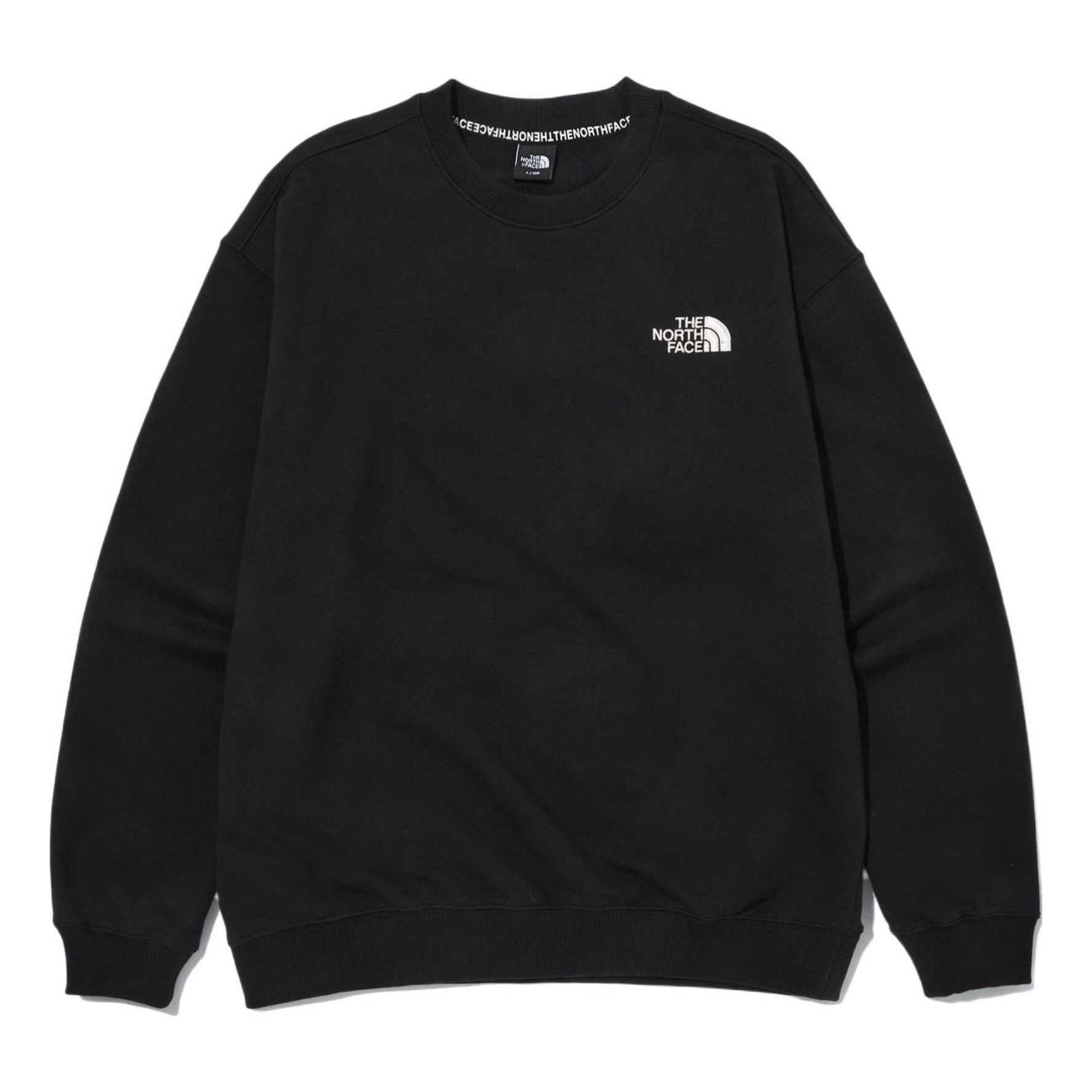 THE NORTH FACE SS22 Essential Sweater 'Black' NM5MN03A sold by KicksCrew