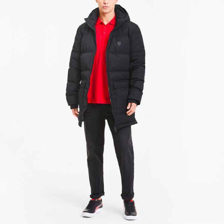 Puma Scuderia Ferrari Style Down Jacket 'Black' 597922-01 sold by KicksCrew product image thumbnail 5