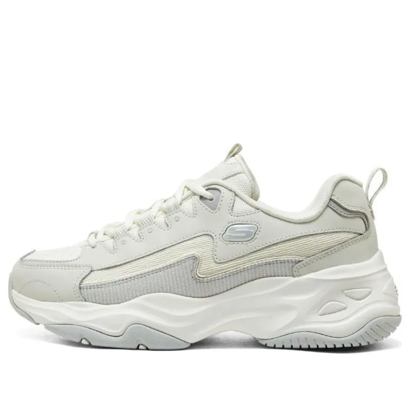 Skechers D'Lites 4.0 Shoes 'White Light Grey' 894286-NTGY sold by KicksCrew