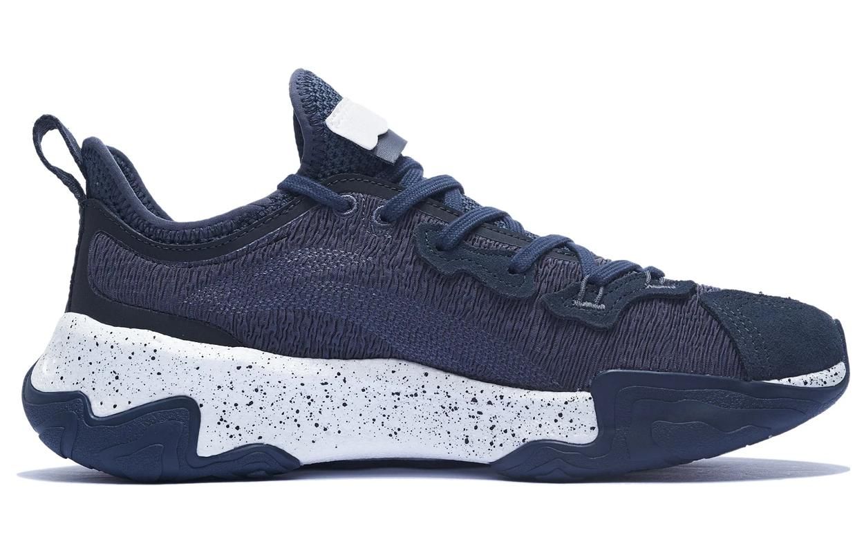 Li-Ning x Jackie Chan Kungfu Sports Shoes 'Navy White' AZGT063-1 sold by KicksCrew product image thumbnail 2