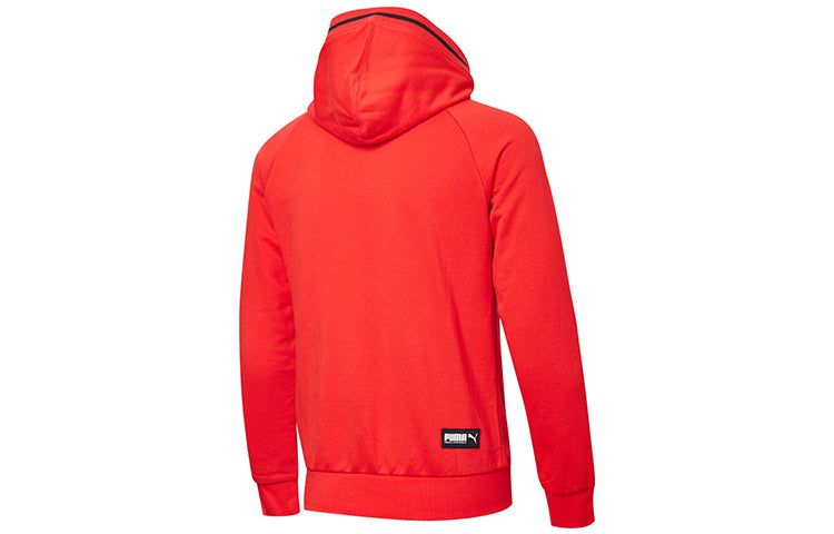 Puma Athletics Logo Hoodie 'Red' 844128-11 sold by KicksCrew product image thumbnail 2