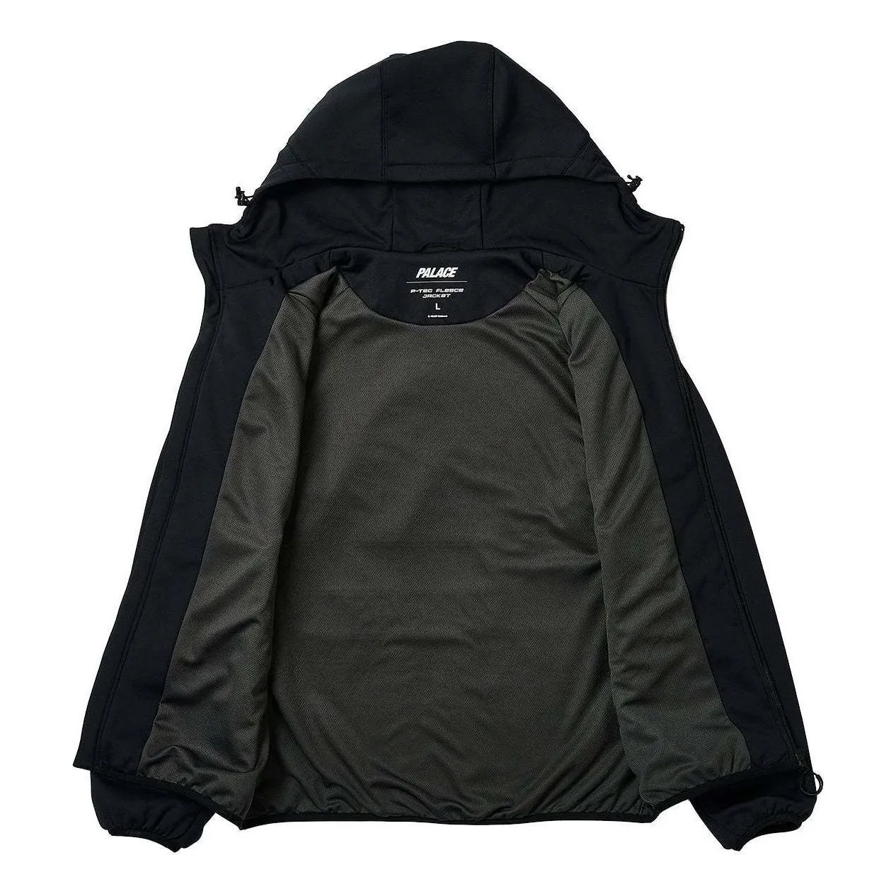 Palace P-Tec Fleece Jacket 'Black' P26CS061 sold by KicksCrew product image thumbnail 3