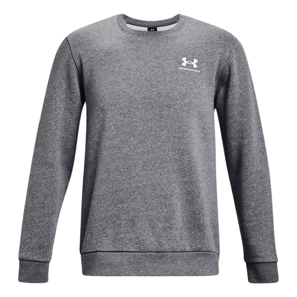 Under Armour Icon Fleece Crew Sweatshirt 'Pitch Grey Medium Heather' 1374250-012 sold by KicksCrew