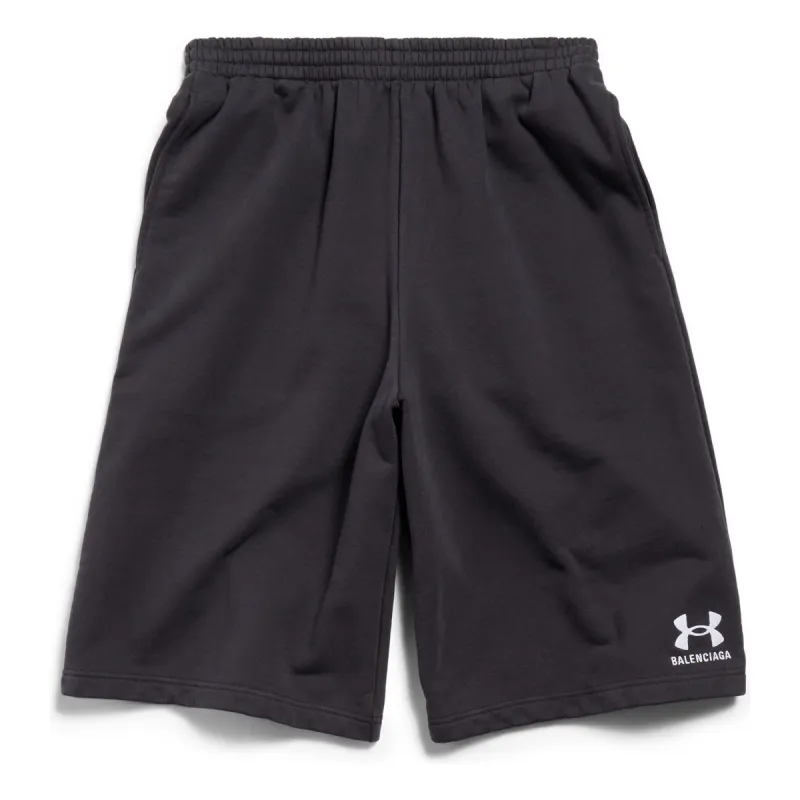 Balenciaga x Under Armour Large Shorts 'Black White' 795261TRVB89034 sold by KicksCrew