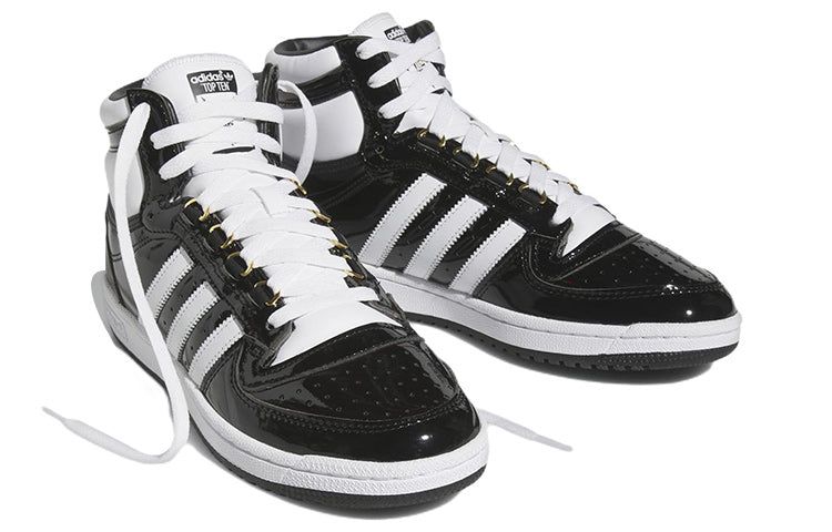 Adidas Top Ten RB 'Black White Gold' FZ6191 sold by KicksCrew product image thumbnail 4