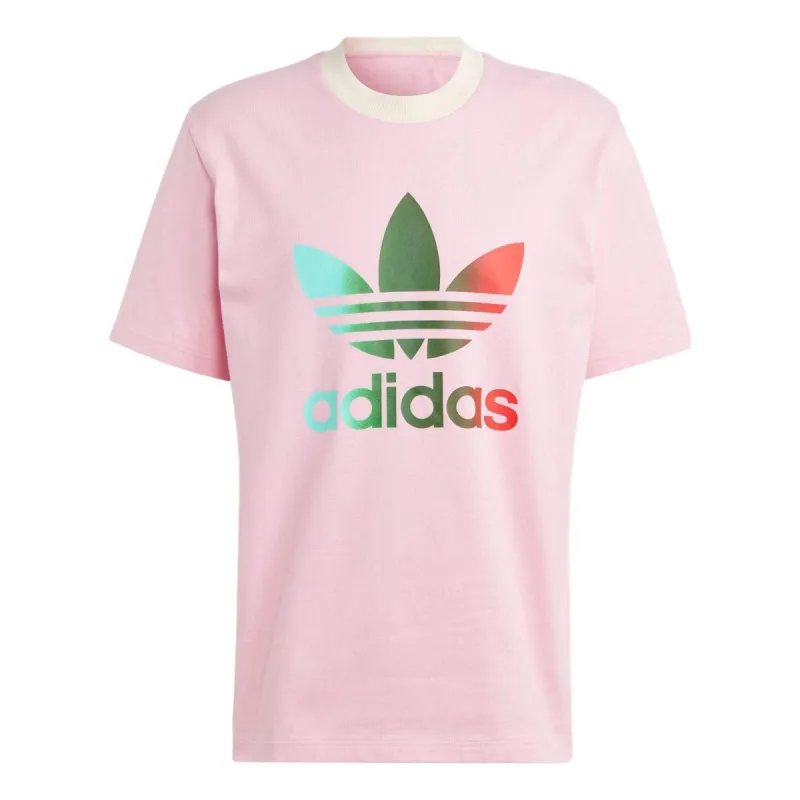 adidas originals Adicolor 70s Premium Trefoil T-shirt 'Pink' IP6968 sold by KicksCrew
