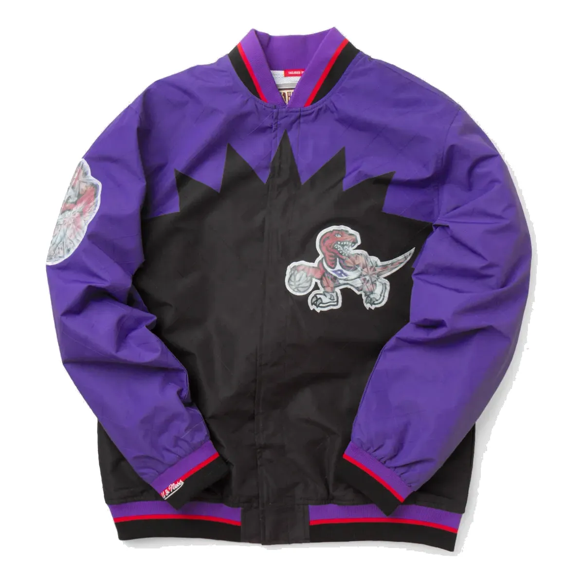 Mitchell & Ness 75th Anniversary Warm Up Jacket 'Toronto Raptors' OJBF1201-TRAYYPPPBLCK sold by KicksCrew