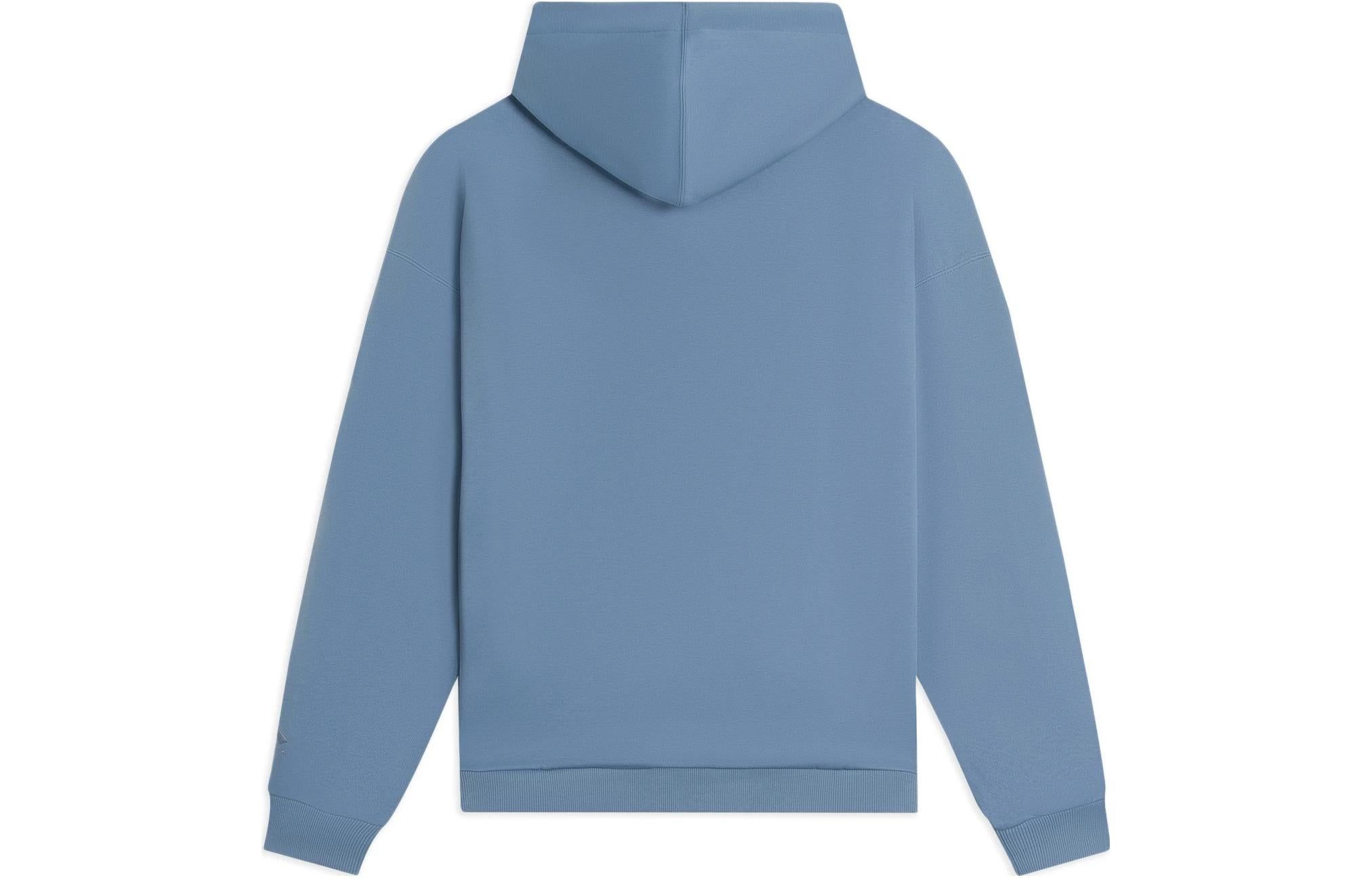 Li-Ning Embroidered Logo Hoodie 'Blue' AWDSB19-5 sold by KicksCrew product image thumbnail 2