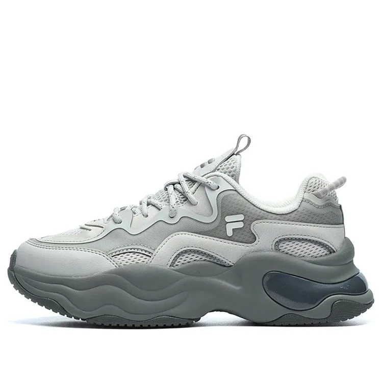 (WMNS) FILA FUSION Bubble Sneakers 'Grey Black' T12W227310FAA sold by KicksCrew