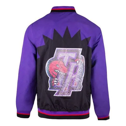 Mitchell & Ness 75th Anniversary Warm Up Jacket 'Toronto Raptors' OJBF1201-TRAYYPPPBLCK sold by KicksCrew product image thumbnail 2