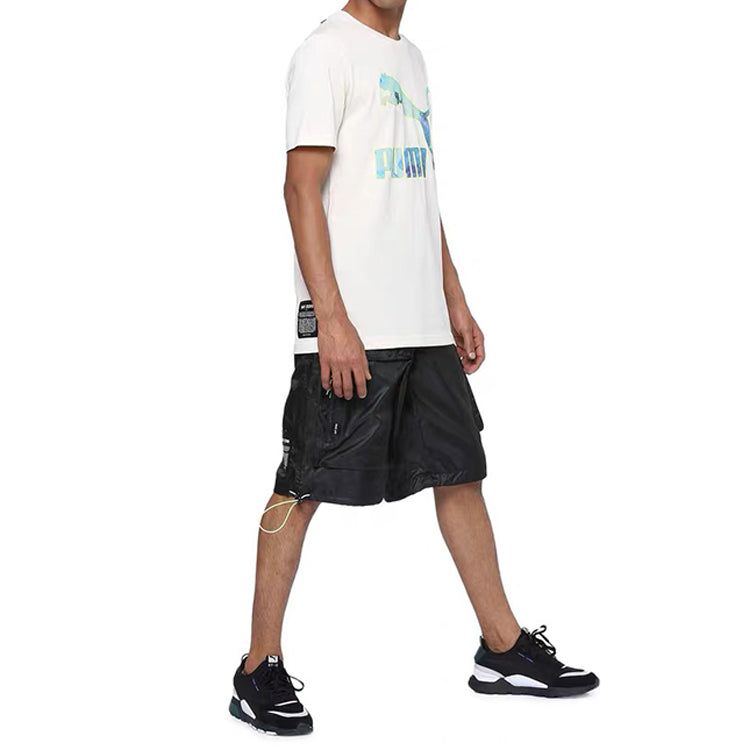 Puma x Central Saint Martins Woven Shorts 'Black White' 597196-01 sold by KicksCrew product image thumbnail 3