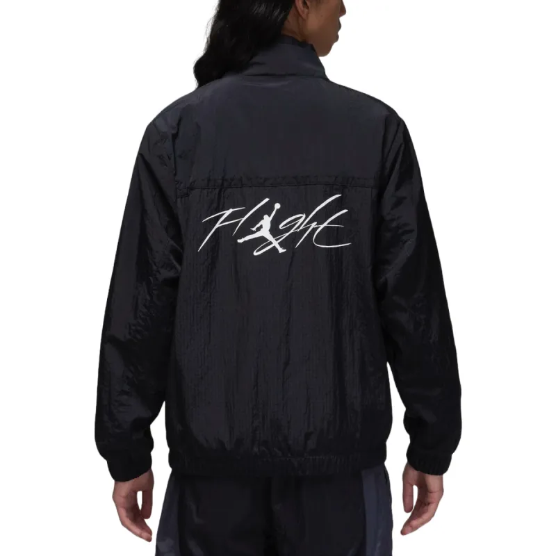 Air Jordan Essentials Graphic Woven Jacket Asia Sizing 'Black