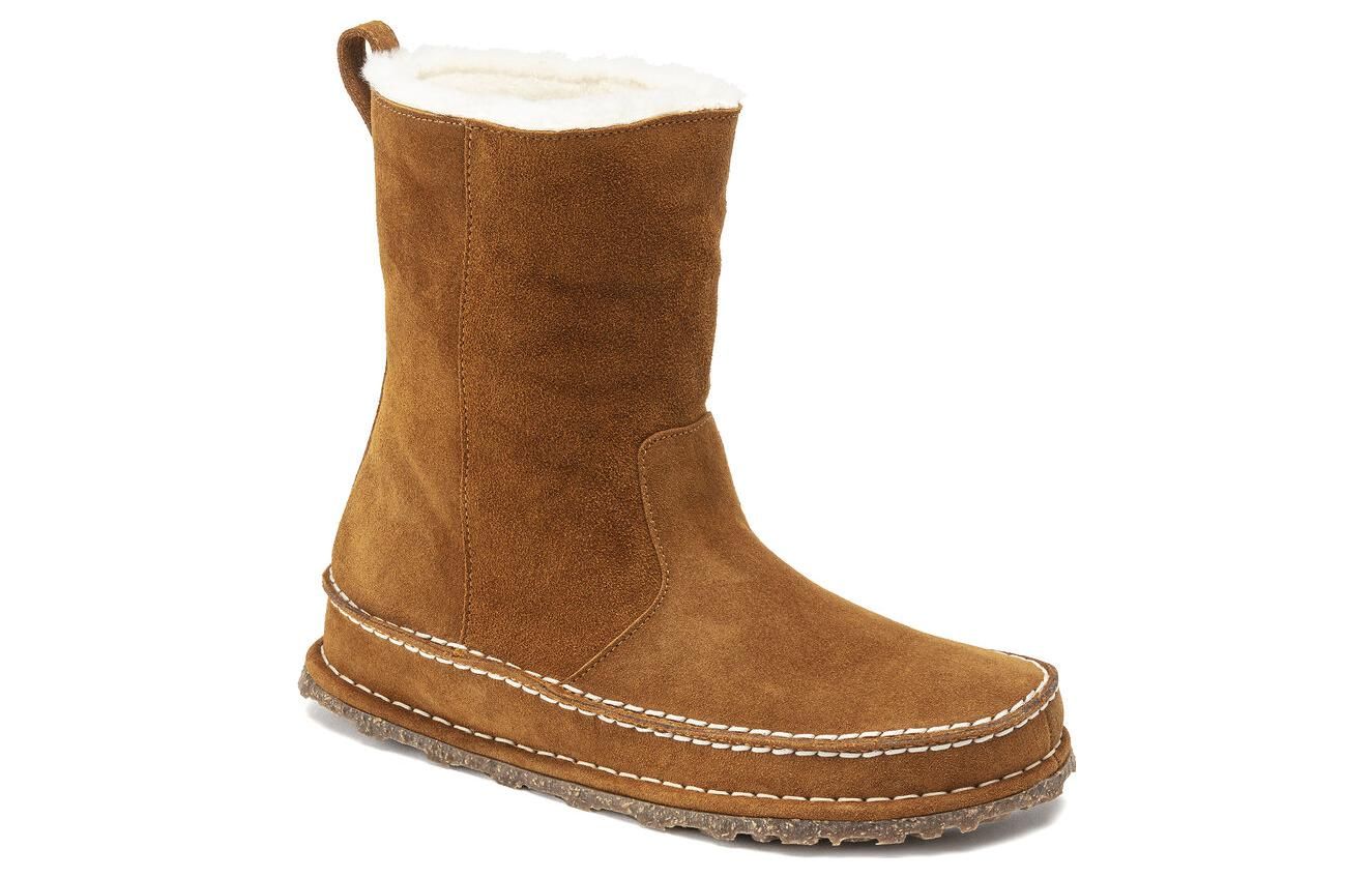 (WMNS) Birkenstock Lahti Suede Leather Narrow Fit 'Mink' 1023645 sold by KicksCrew product image thumbnail 2