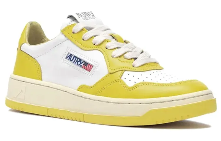 (WMNS) AUTRY Medalist Low Top Bicolor 'White Yellow' AULW-WB23 sold by KicksCrew product image thumbnail 3