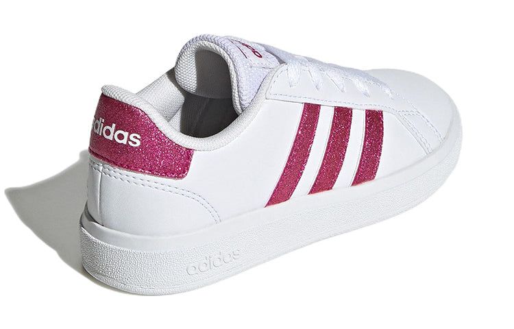 (GS) Adidas Grand Court 2.0 Lifestyle Tennis Shoes 'White Real Magenta' GY4764 sold by KicksCrew product image thumbnail 4