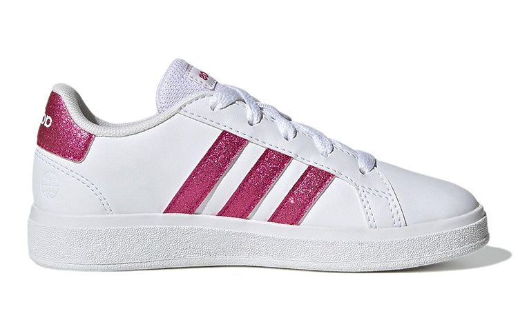 (GS) Adidas Grand Court 2.0 Lifestyle Tennis Shoes 'White Real Magenta' GY4764 sold by KicksCrew product image thumbnail 2