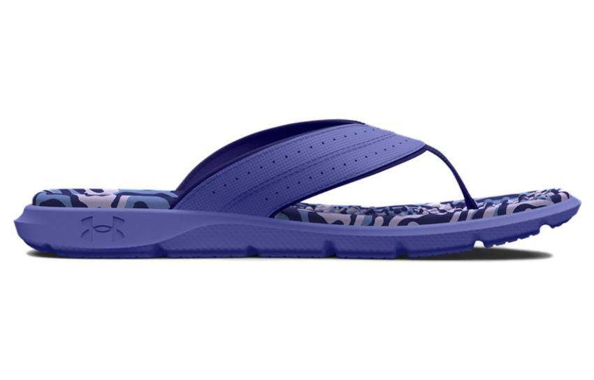(WMNS) Under Armour Ignite Marbella Graphic Sandal 'Baja Blue Camo' 3026031-400 sold by KicksCrew product image thumbnail 2