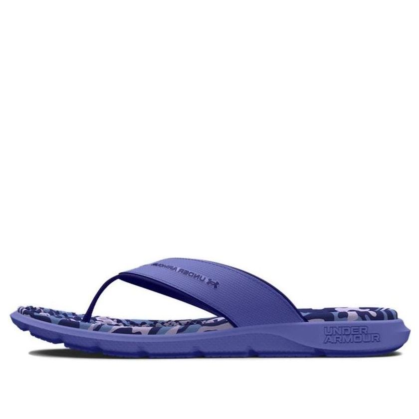 (WMNS) Under Armour Ignite Marbella Graphic Sandal 'Baja Blue Camo' 3026031-400 sold by KicksCrew