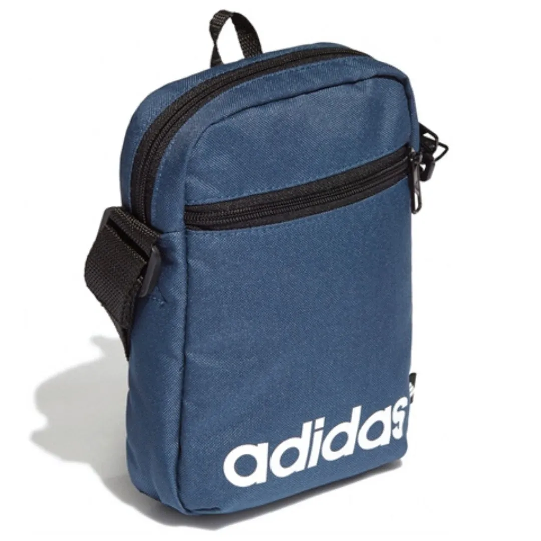 adidas Essentials Logo Shoulder Bag 'Blue' GN1949 sold by KicksCrew product image thumbnail 3