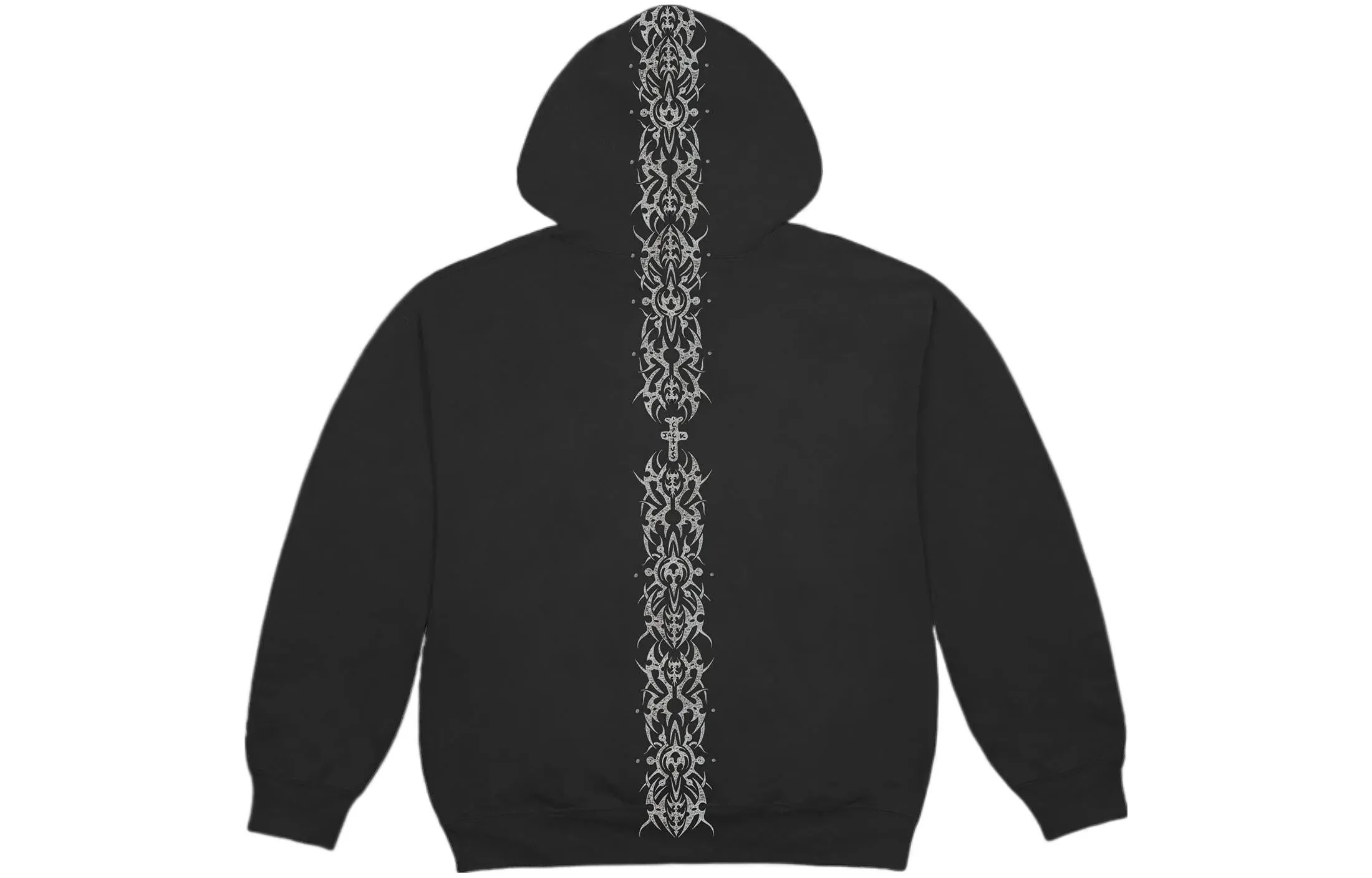 Travis Scott Cactus Jack FW22 Studded Hoodie 'Black' TS-22FW007 sold by KicksCrew product image thumbnail 2