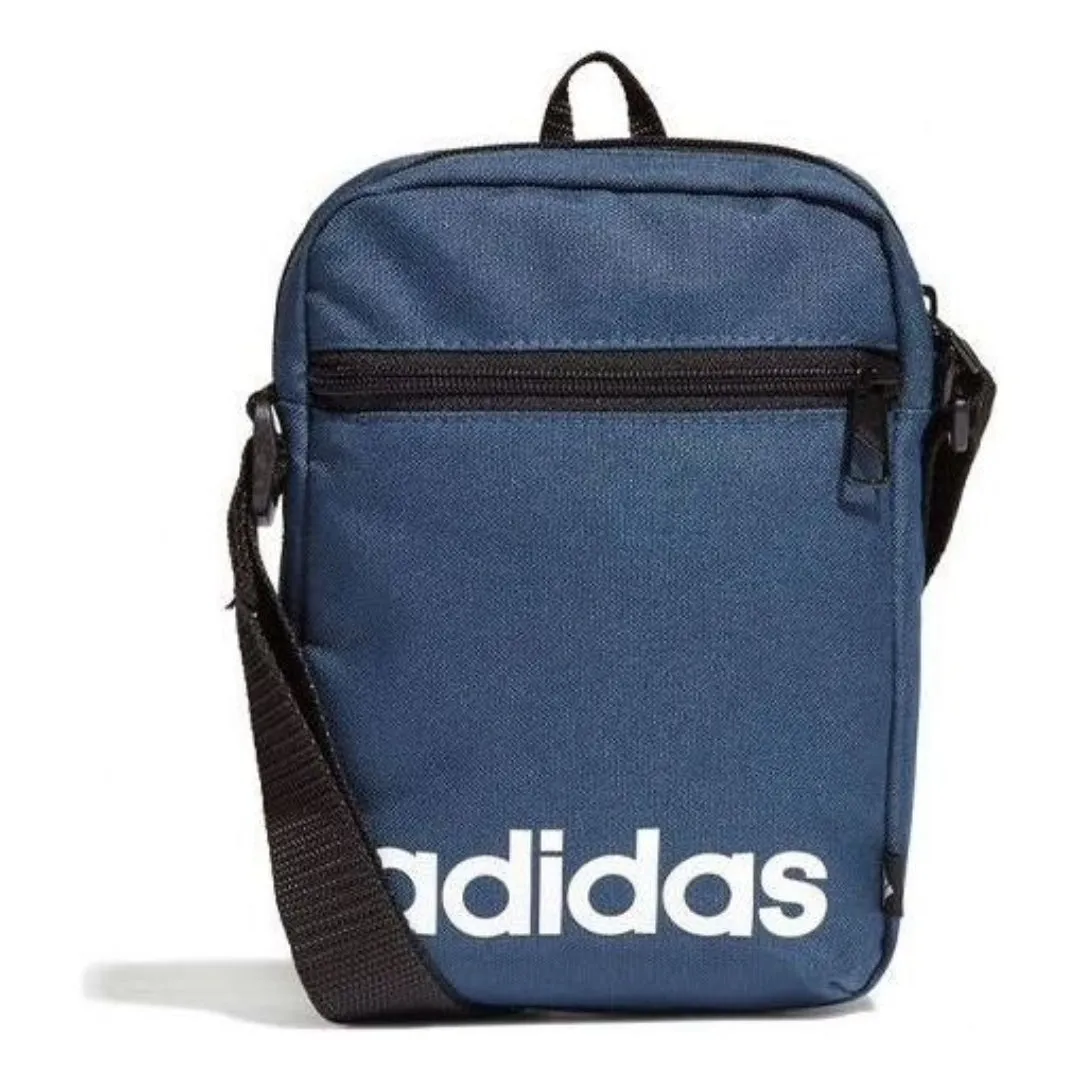 adidas Essentials Logo Shoulder Bag 'Blue' GN1949 sold by KicksCrew