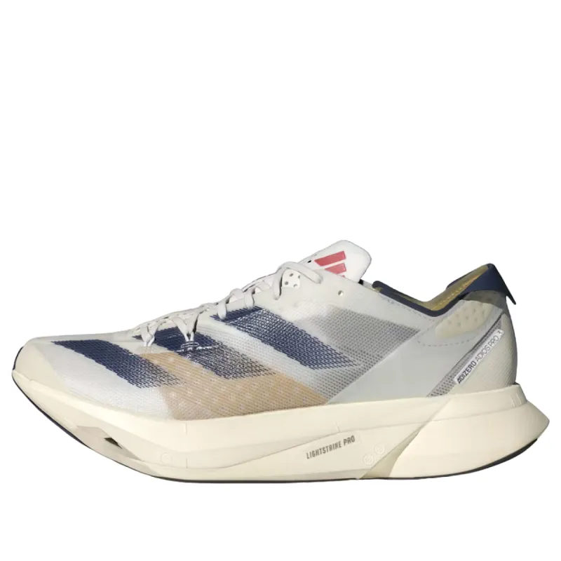 adidas Adizero Adios Pro 3 'Ivory Navy'  IG6438 sold by KicksCrew