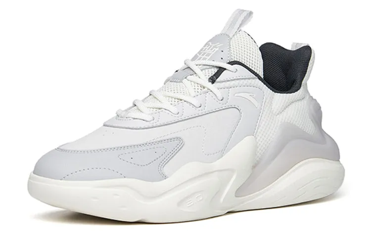 ANTA Chaobai 3.0 Casual Shoes 'White Grey Black' 112238840-7 sold by KicksCrew product image thumbnail 3