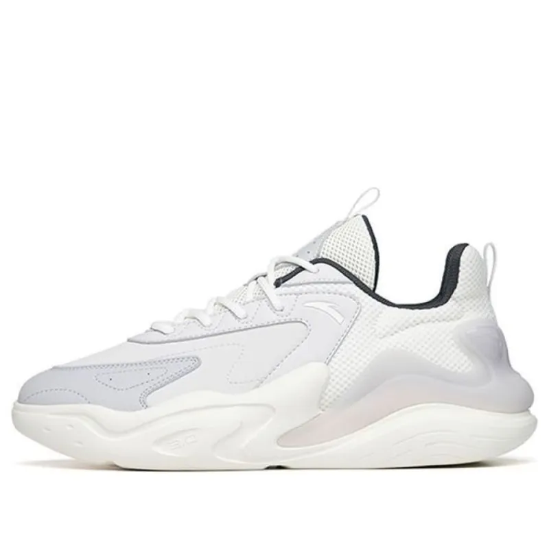ANTA Chaobai 3.0 Casual Shoes 'White Grey Black' 112238840-7 sold by KicksCrew