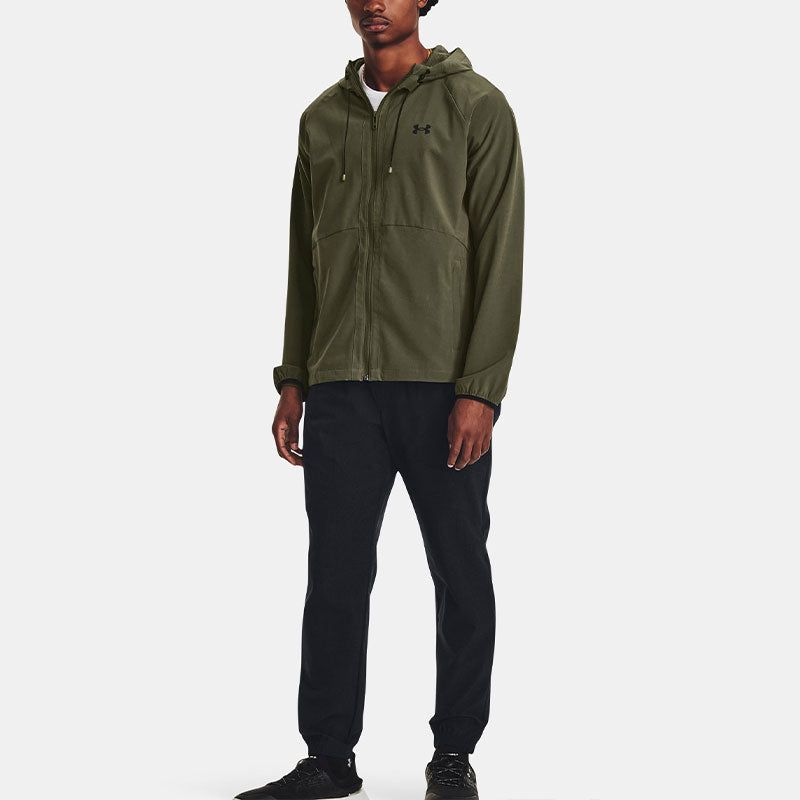 Under Armour Stretch Woven Printed Joggers 'Black' 1379682-001 sold by KicksCrew product image thumbnail 3