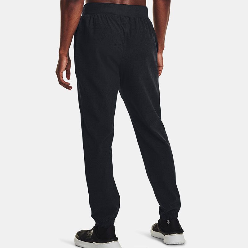 Under Armour Stretch Woven Printed Joggers 'Black' 1379682-001 sold by KicksCrew product image thumbnail 4