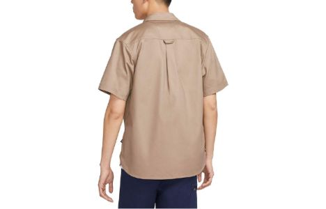 Nike Sb Tanglin Short Sleeve Woven Button Skate Top 'Khaki' FQ0400-247 sold by KicksCrew