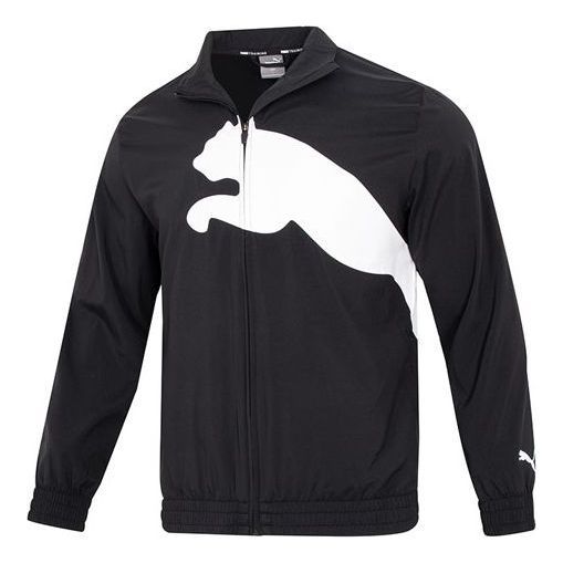 Puma Training Big Cat Lined Woven Jacket 'Black' 522997-01 sold by KicksCrew